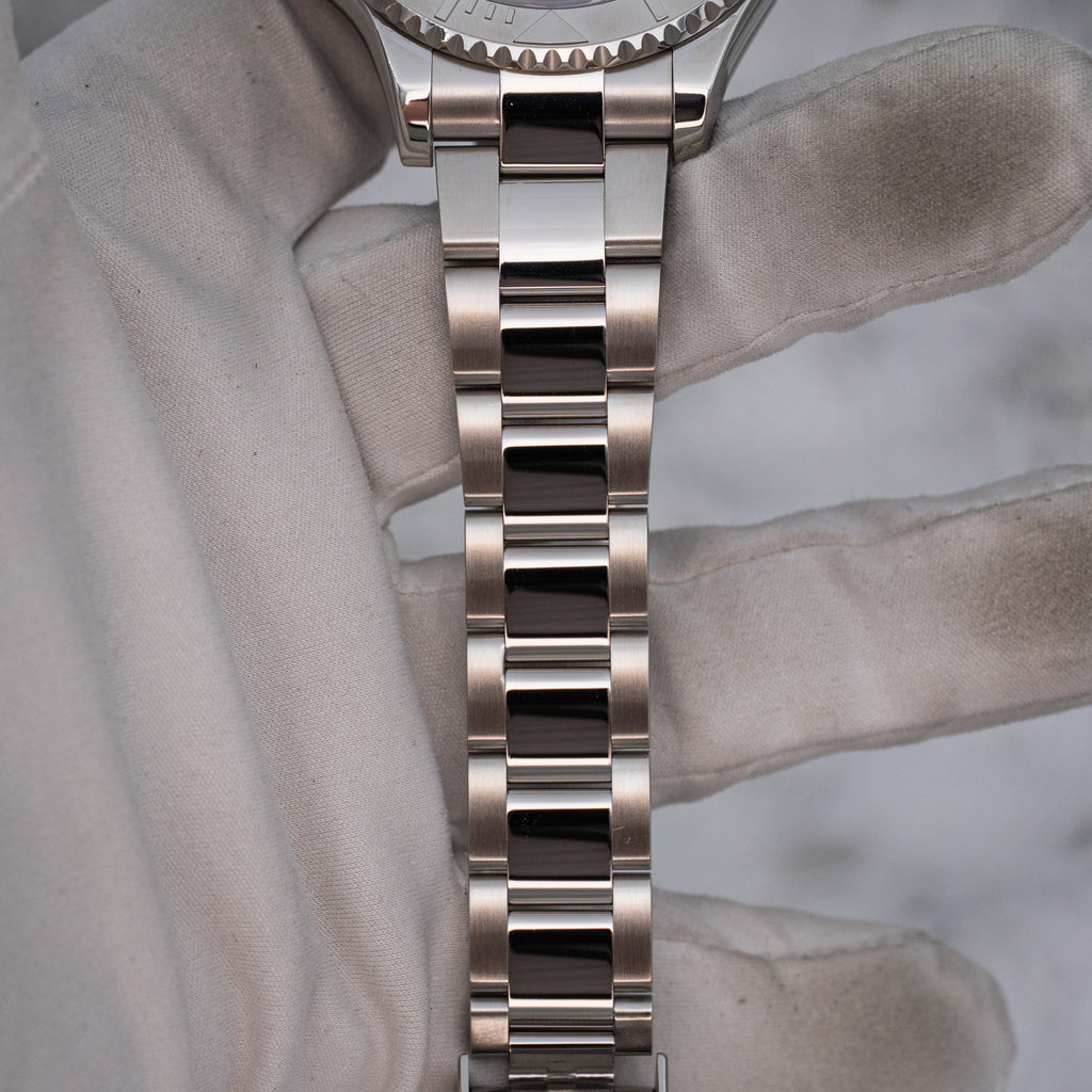 Rolex Yacht-Master 40 116622 Grey Rhodium Dial Platinum Bezel Steel B+P