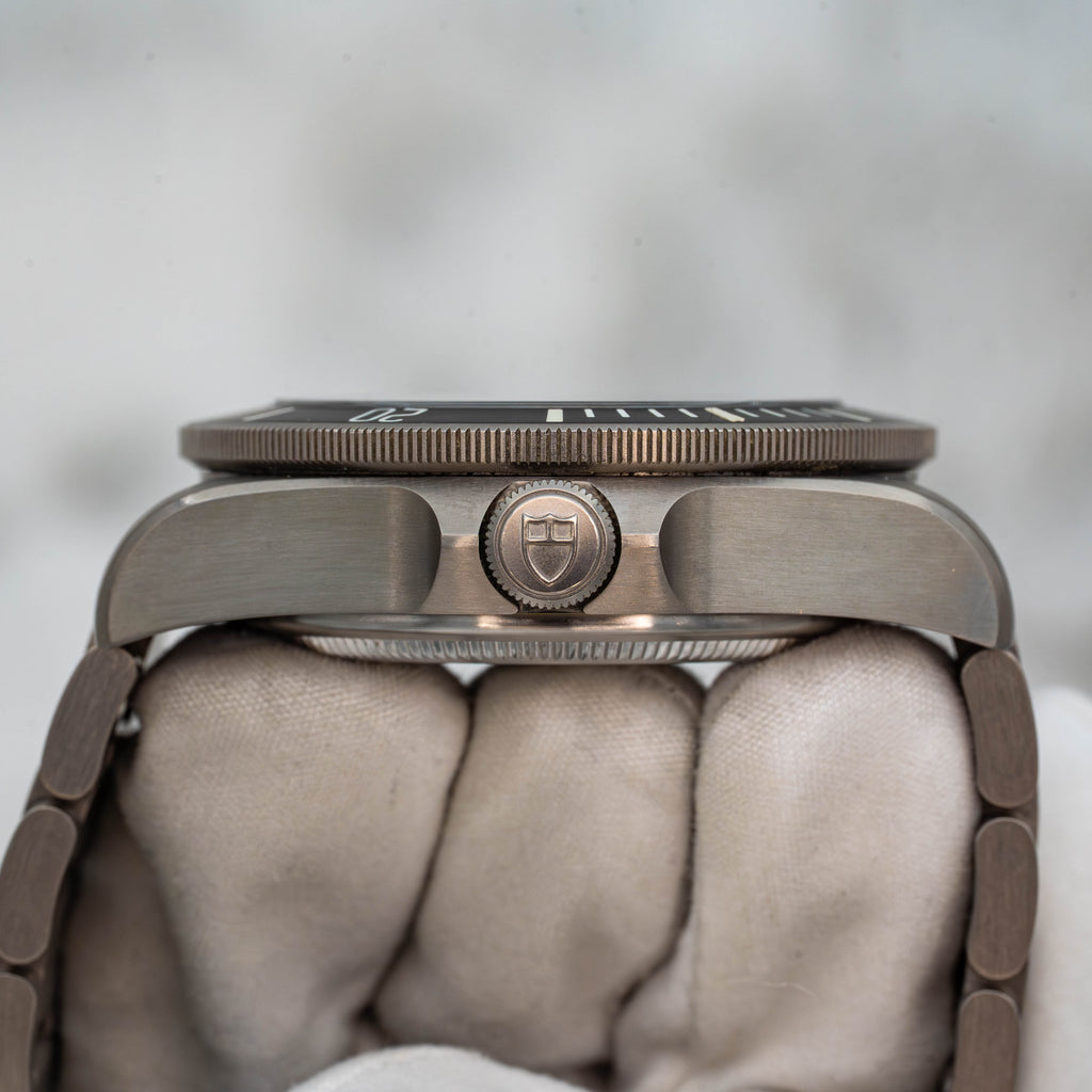 Tudor Pelagos 25600TN Titanium Black Dial on Bracelet w Extra Strap B+P