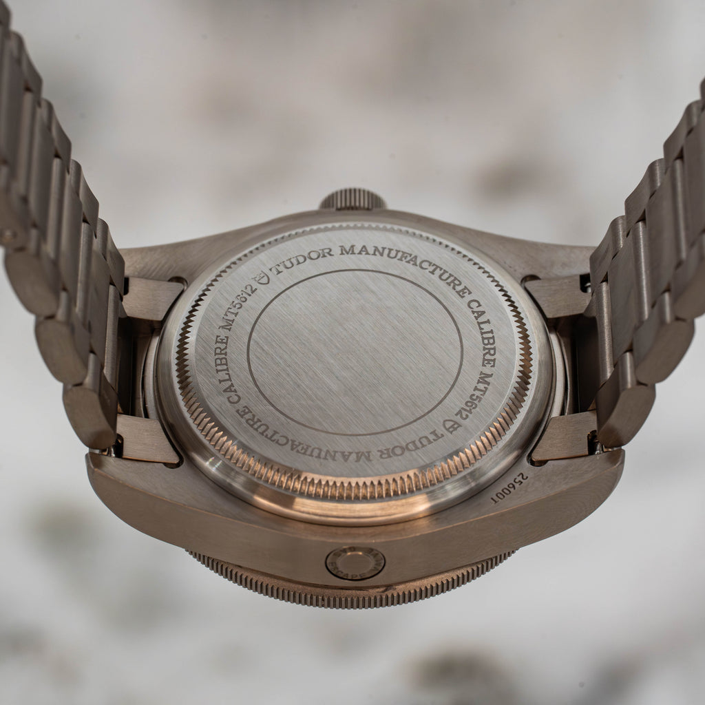 Tudor Pelagos 25600TB 42mm Titanium Blue Dial on Bracelet w Extra Strap B+P