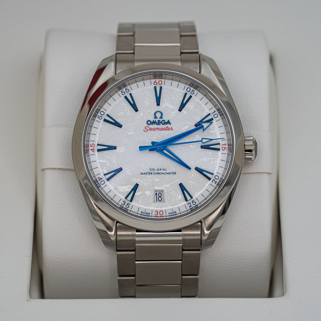2024 Omega Seamaster Aqua Terra 41 2022 Beijing Olympics 522.10.41.21.04.001 B+P