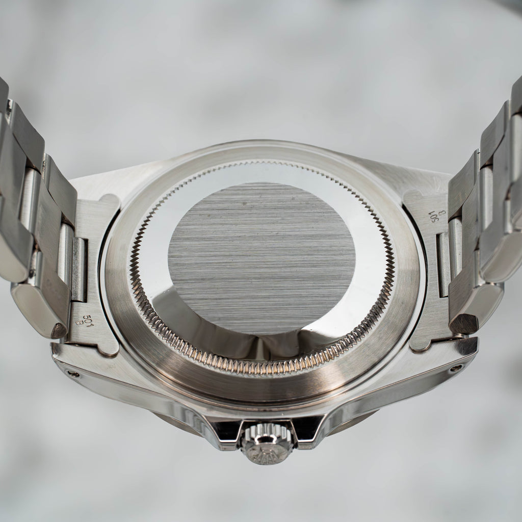 Rolex Explorer II GMT 40mm 16570 White Polar Dial Stainless Steel B+P