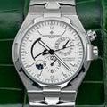 2016 Vacheron Constantin Overseas 47450 Dual Time White Dial on Bracelet B+P