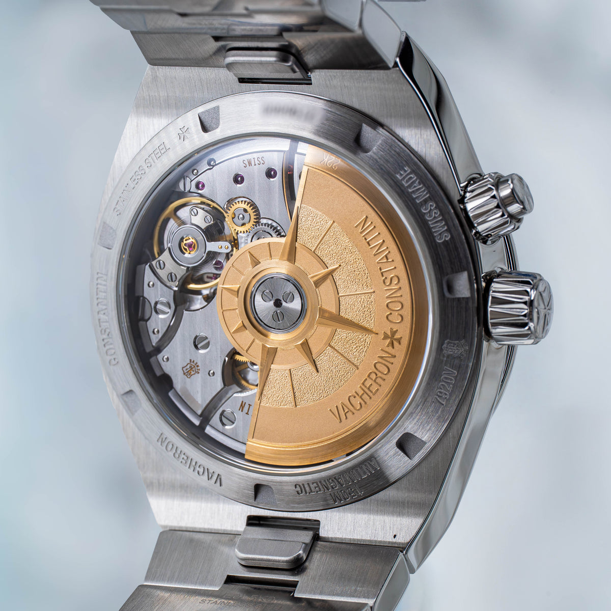 2024 Vacheron Constantin Overseas Dual Time 7920V Sunburst Blue Dial Steel
